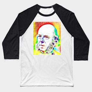 Herbert Spencer Colouful Portrait | Herbert Spencer Artwork 11 Baseball T-Shirt